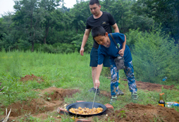 野外做飯
