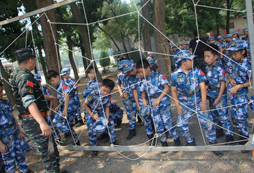 勇者軍事夏令營給孩子一個成長的空間！