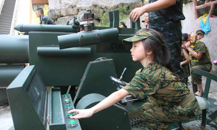 浙江真人cs軍事夏令營費用