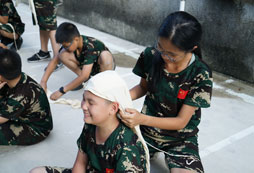 鄭州軍事夏令營(yíng)培養(yǎng)孩子獨(dú)立人格