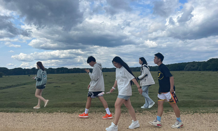 休閑漫步